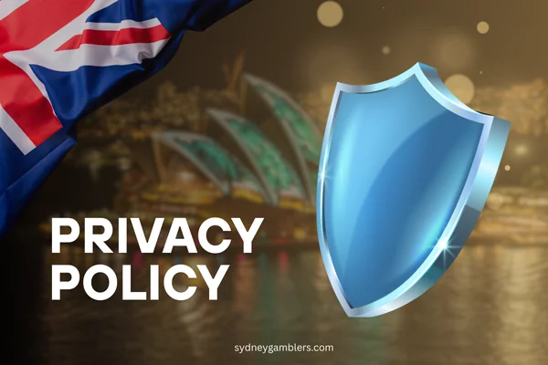 shield and australian flag on the sydney background